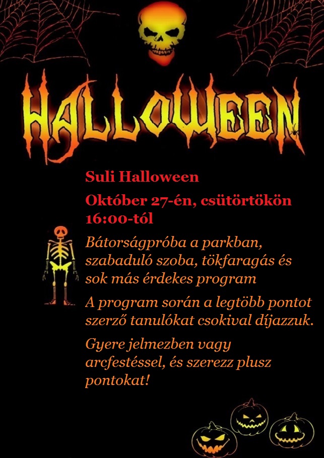 Halloween plakát